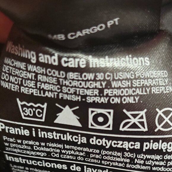 Burton Dry Ride Men's Cargo Snow Pant - Picture 4 of 13